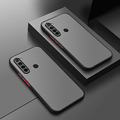 Coque Rebord Contour Silicone et Vitre Transparente Housse Etui pour Xiaomi Redmi Note 8 (2021) Noir
