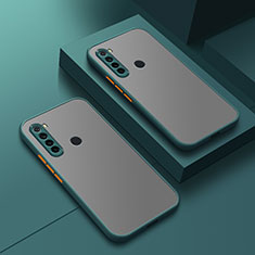 Coque Rebord Contour Silicone et Vitre Transparente Housse Etui pour Xiaomi Redmi Note 8 (2021) Vert Nuit