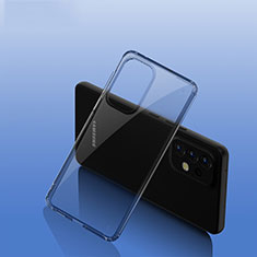 Coque Rebord Contour Silicone et Vitre Transparente Housse Etui W01L pour Samsung Galaxy A73 5G Noir