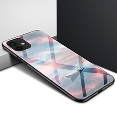 Coque Rebord Contour Silicone et Vitre Transparente Miroir Housse Etui N01 pour Apple iPhone 12 Mini Mixte