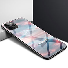 Coque Rebord Contour Silicone et Vitre Transparente Miroir Housse Etui N01 pour Apple iPhone 12 Pro Mixte