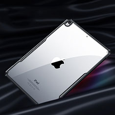 Coque Rebord Contour Silicone et Vitre Transparente Miroir Housse Etui pour Apple iPad Air 10.9 (2020) Noir