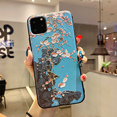 Coque Silicone Fleurs Souple Couleur Unie Etui Housse H20 pour Apple iPhone 11 Pro Max Mixte