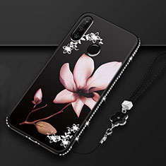 Coque Silicone Fleurs Souple Couleur Unie Etui Housse K01 pour Huawei P30 Lite New Edition Mixte