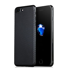Coque Silicone Gel Serge pour Apple iPhone 8 Plus Noir