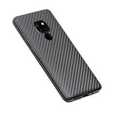 Coque Silicone Gel Serge T03 pour Huawei Mate 20 Noir