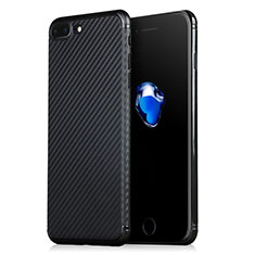 Coque Silicone Gel Serge W02 pour Apple iPhone 8 Plus Noir