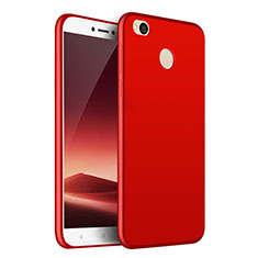 Coque Silicone Gel Souple Couleur Unie pour Huawei P9 Lite (2017) Rouge