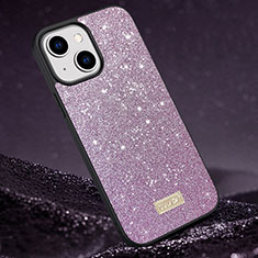 Coque Silicone Housse Etui Gel Bling-Bling LD1 pour Apple iPhone 14 Plus Violet
