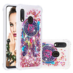Coque Silicone Housse Etui Gel Bling-Bling S03 pour Samsung Galaxy A20e Mixte