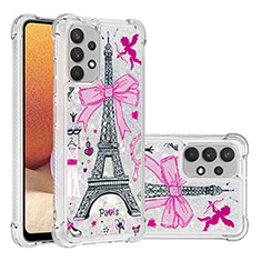 Coque Silicone Housse Etui Gel Bling-Bling S03 pour Samsung Galaxy A32 5G Mixte