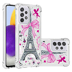 Coque Silicone Housse Etui Gel Bling-Bling S03 pour Samsung Galaxy A73 5G Mixte