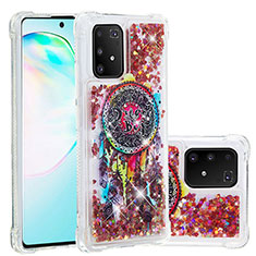 Coque Silicone Housse Etui Gel Bling-Bling S03 pour Samsung Galaxy A91 Mixte
