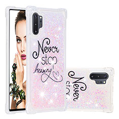 Coque Silicone Housse Etui Gel Bling-Bling S03 pour Samsung Galaxy Note 10 Plus 5G Mixte
