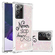 Coque Silicone Housse Etui Gel Bling-Bling S03 pour Samsung Galaxy Note 20 Ultra 5G Mixte