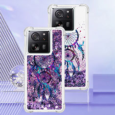 Coque Silicone Housse Etui Gel Bling-Bling YB1 pour Xiaomi Mi 13T Pro 5G Violet