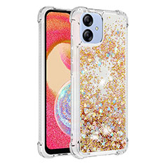 Coque Silicone Housse Etui Gel Bling-Bling YB3 pour Samsung Galaxy A04E Or