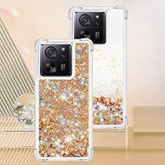 Coque Silicone Housse Etui Gel Bling-Bling YB3 pour Xiaomi Mi 13T 5G Or