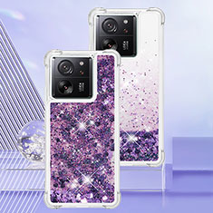 Coque Silicone Housse Etui Gel Bling-Bling YB3 pour Xiaomi Mi 13T 5G Violet