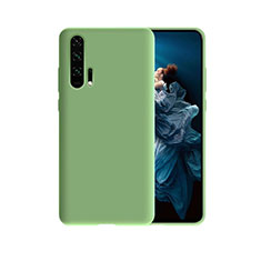 Coque Silicone Housse Etui Gel Line C07 pour Huawei Honor 20 Pro Vert