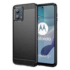 Coque Silicone Housse Etui Gel Line MF1 pour Motorola Moto G53 5G Noir
