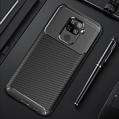 Coque Silicone Housse Etui Gel Serge pour Huawei Nova 5i Pro Noir