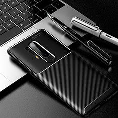Coque Silicone Housse Etui Gel Serge pour OnePlus 8 Pro Noir