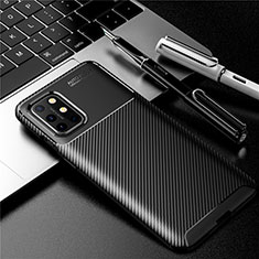 Coque Silicone Housse Etui Gel Serge pour OnePlus 8T 5G Noir