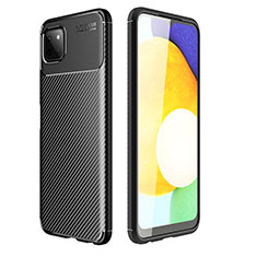 Coque Silicone Housse Etui Gel Serge pour Samsung Galaxy A22 5G Noir