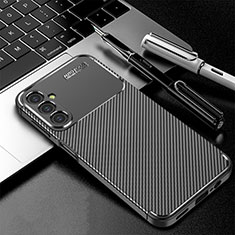 Coque Silicone Housse Etui Gel Serge pour Samsung Galaxy M44 5G Noir