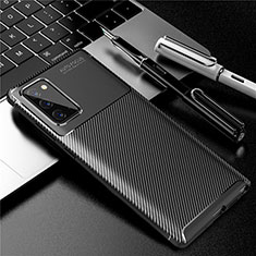 Coque Silicone Housse Etui Gel Serge pour Samsung Galaxy Note 20 Plus 5G Noir