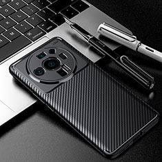 Coque Silicone Housse Etui Gel Serge pour Xiaomi Mi 12 Ultra 5G Noir