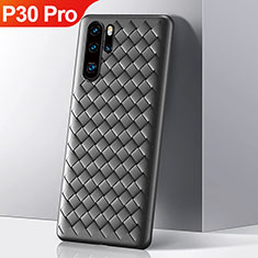 Coque Silicone Housse Etui Gel Serge S01 pour Huawei P30 Pro Noir
