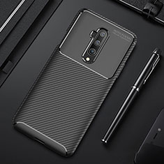 Coque Silicone Housse Etui Gel Serge S01 pour OnePlus 7T Pro 5G Noir
