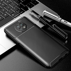 Coque Silicone Housse Etui Gel Serge S01 pour Xiaomi Redmi Note 9 5G Noir