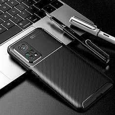Coque Silicone Housse Etui Gel Serge S02 pour Xiaomi Mi 10T Pro 5G Noir
