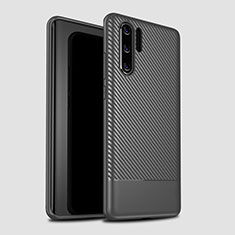 Coque Silicone Housse Etui Gel Serge S04 pour Huawei P30 Pro Gris