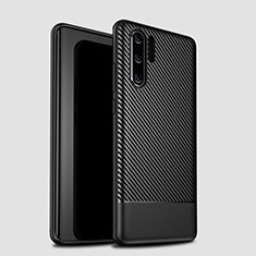 Coque Silicone Housse Etui Gel Serge S04 pour Huawei P30 Pro Noir