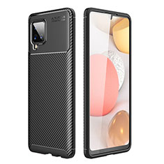 Coque Silicone Housse Etui Gel Serge WL1 pour Samsung Galaxy A42 5G Noir