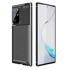 Coque Silicone Housse Etui Gel Serge WL1 pour Samsung Galaxy Note 20 Ultra 5G Noir
