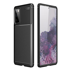 Coque Silicone Housse Etui Gel Serge WL1 pour Samsung Galaxy S20 FE 4G Noir
