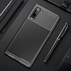 Coque Silicone Housse Etui Gel Serge Y01 pour Samsung Galaxy Note 10 5G Noir