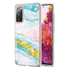 Coque Silicone Motif Fantaisie Souple Couleur Unie Etui Housse Y05B pour Samsung Galaxy S20 FE 4G Colorful