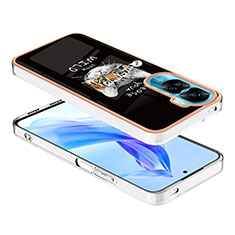Coque Silicone Motif Fantaisie Souple Couleur Unie Etui Housse YB8 pour Huawei Honor 90 Lite 5G Mixte