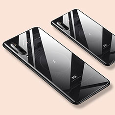 Coque Silicone Souple Miroir pour Xiaomi Mi A3 Lite Noir