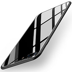Coque Silicone Souple Miroir R05 pour Apple iPhone 8 Plus Noir