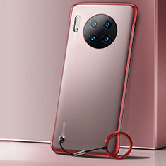 Coque Ultra Fine Mat Rigide Housse Etui Transparente pour Huawei Mate 30 Rouge
