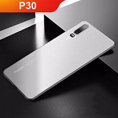 Coque Ultra Fine Mat Rigide Housse Etui Transparente pour Huawei P30 Blanc