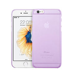 Coque Ultra Fine Mat Rigide Transparente pour Apple iPhone 6 Plus Violet