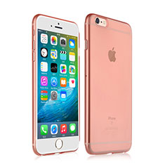 Coque Ultra Fine Mat Silicone Souple Transparente pour Apple iPhone 6S Or Rose